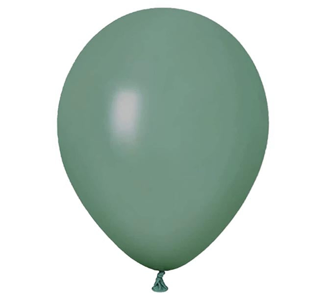 12" Round Fashion Solid Helium Balloons