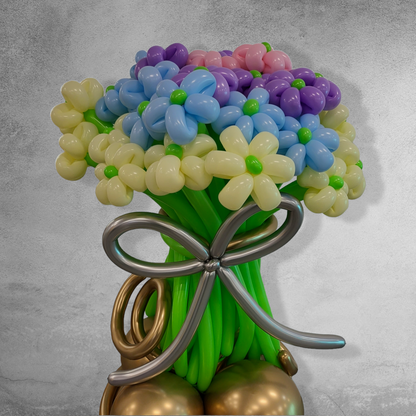 Super Flower Bouquet (With Stand) by BalloonClub Singapore