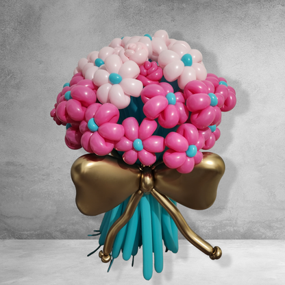 Super Flower Bouquet Balloon Sculpture - photo 4